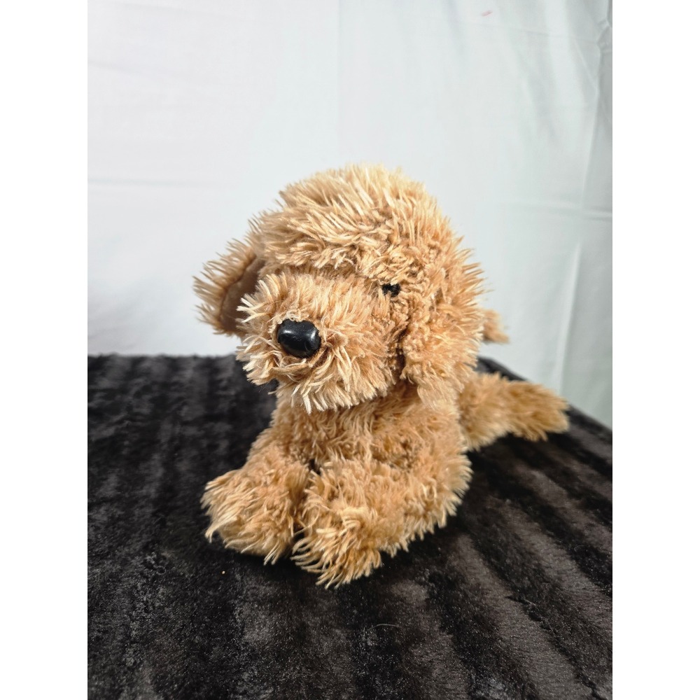 Douglas Caramel Labradoodle Plush Stuffed Animal Dog 2034 Cuddle Toy Brown